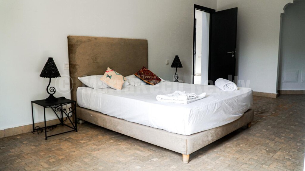 for rent long term villa furnished on the Ourika Road