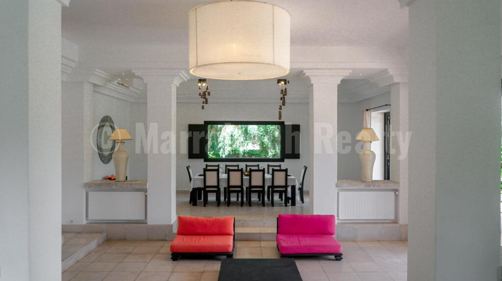 for rent long term villa furnished on the Ourika Road