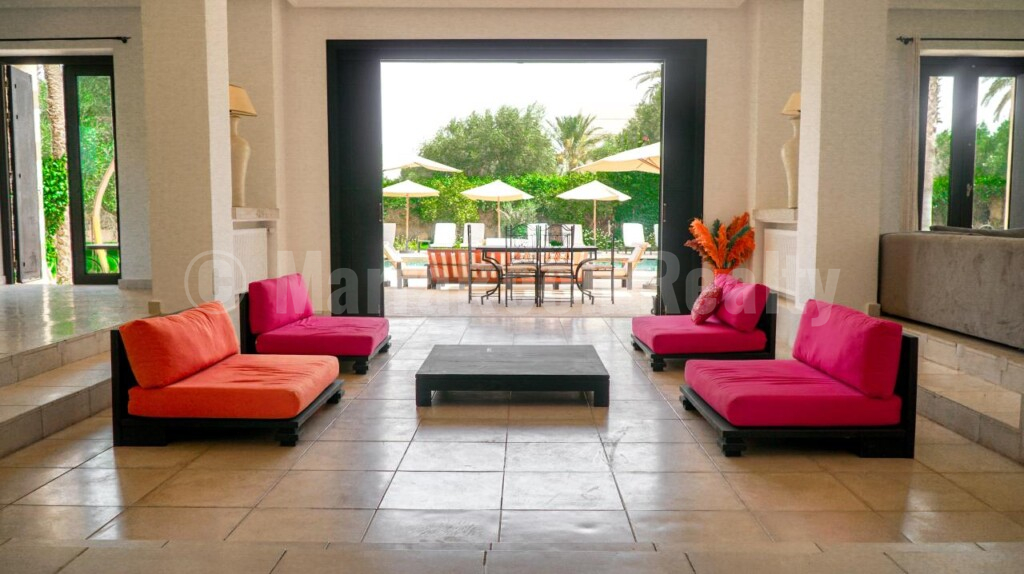 for rent long term villa furnished on the Ourika Road