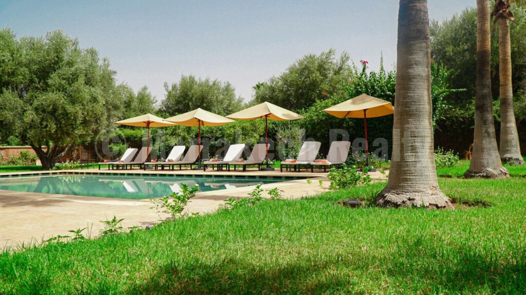 for rent long term villa furnished on the Ourika Road