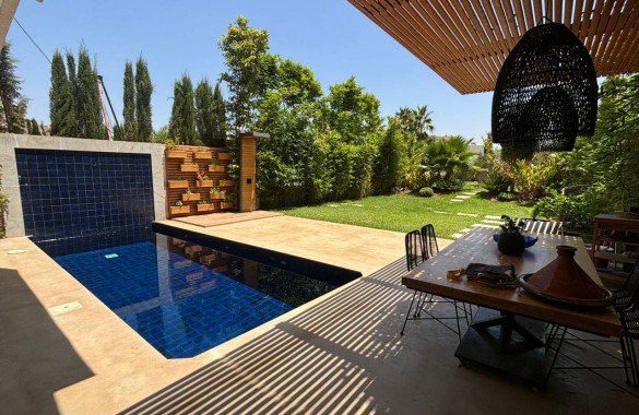 VILLA 4 SUITES NON-MEUBLÉE À VENDRE SUR ARGAN GOLF RESORT