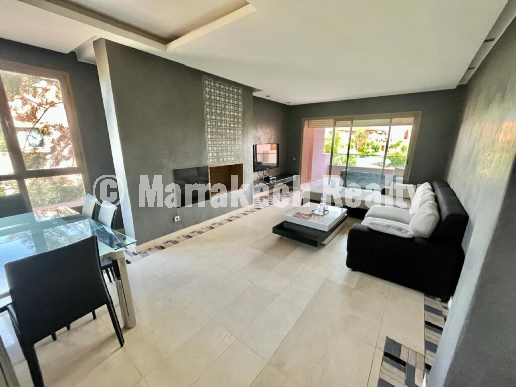 For Sale Furnished 114 m² Apartment with Terraces and Parking