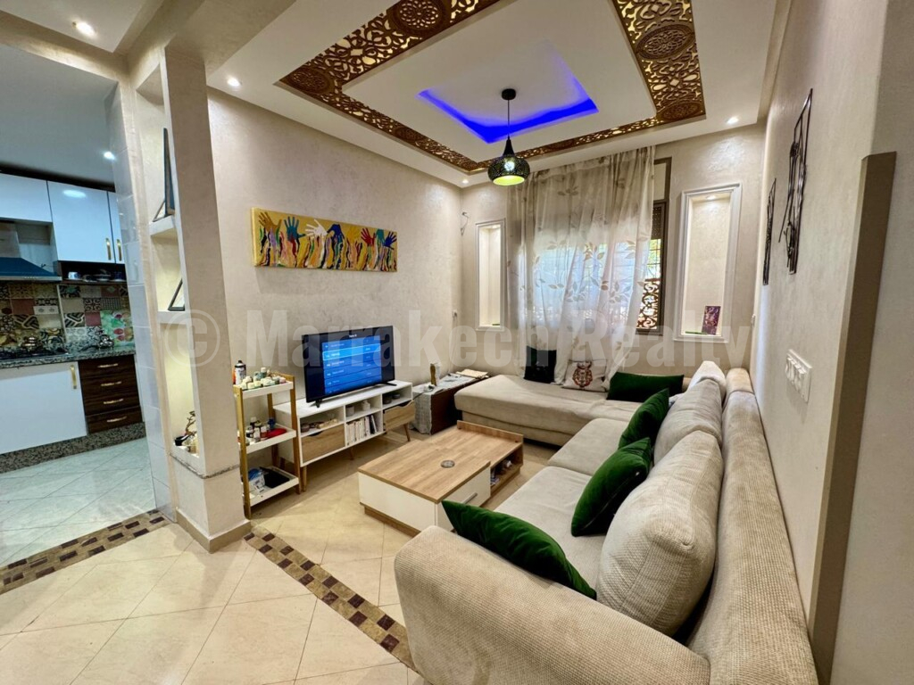 Superbe appartement rénové de 92 m² à vendre, Marrakech