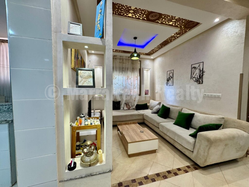 Superbe appartement rénové de 92 m² à vendre, Marrakech