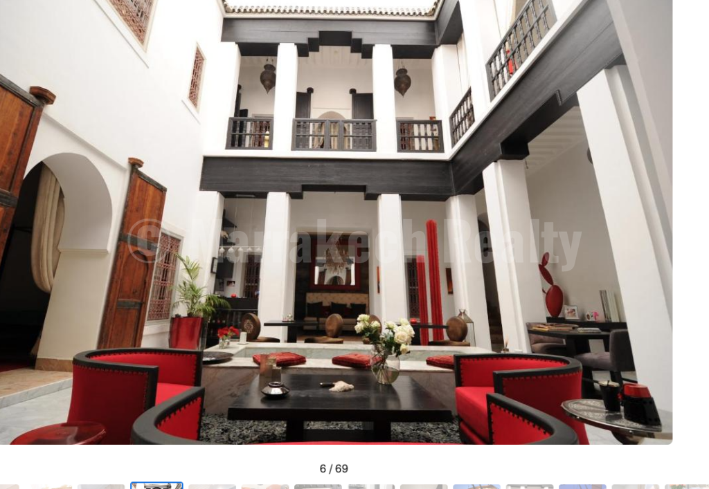 Élégant Riad de 5 chambres au cœur de la médina de Marrakech