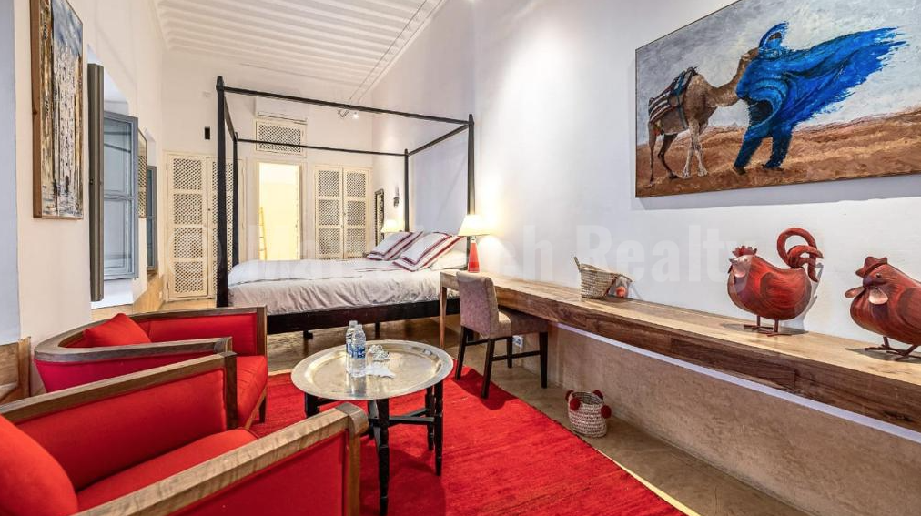 Elegant 5-Bedroom Riad in the Heart of Marrakech’s Medina