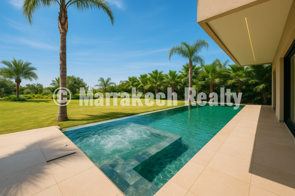 Contemporary Luxury Villa for Sale nearby Marrajech center