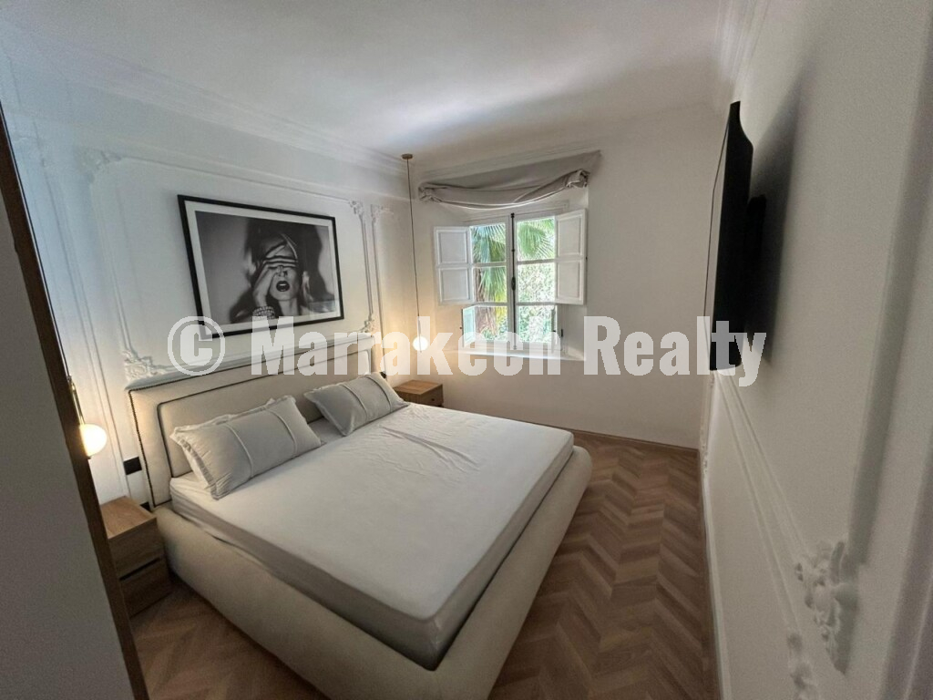 Magnifique appartement meublé sans vis-à-vis dans une résidence haut de gamme à Hivernage