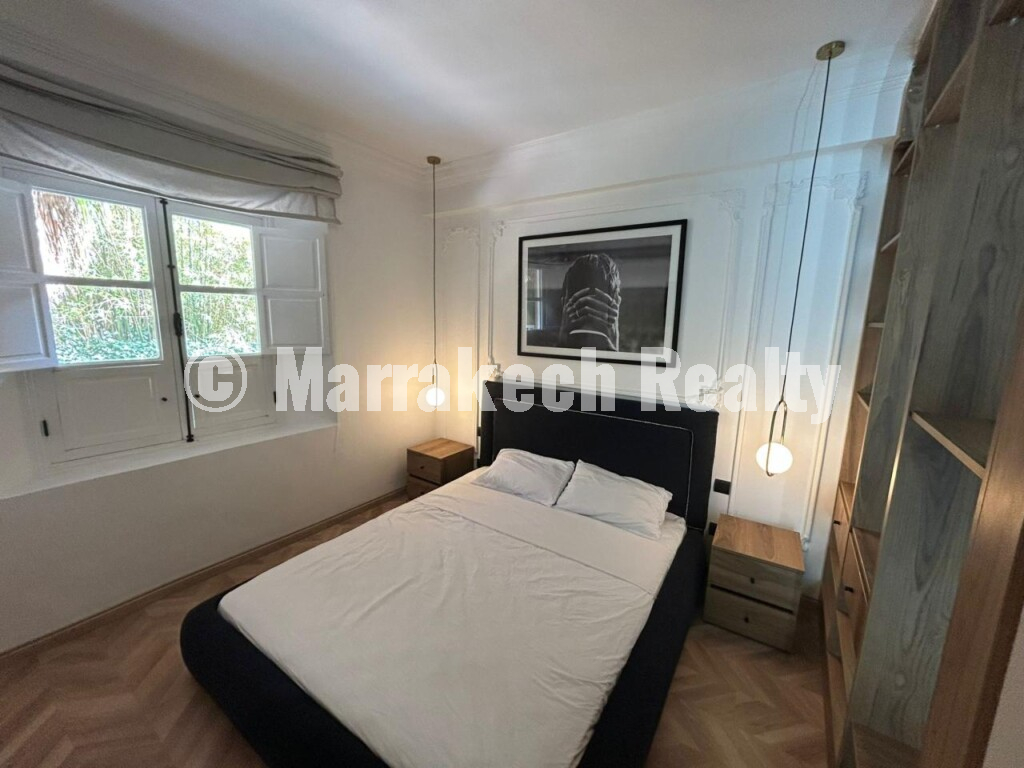 Magnifique appartement meublé sans vis-à-vis dans une résidence haut de gamme à Hivernage