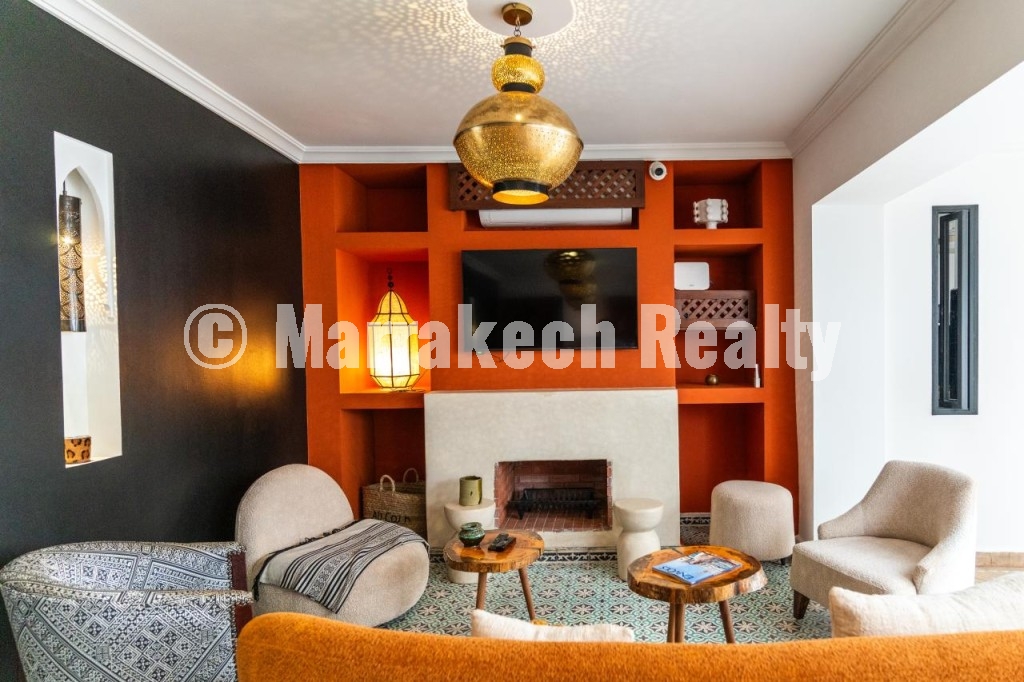 Exclusivité : Riad authentique de 7 chambres avec piscine chauffée et hammam