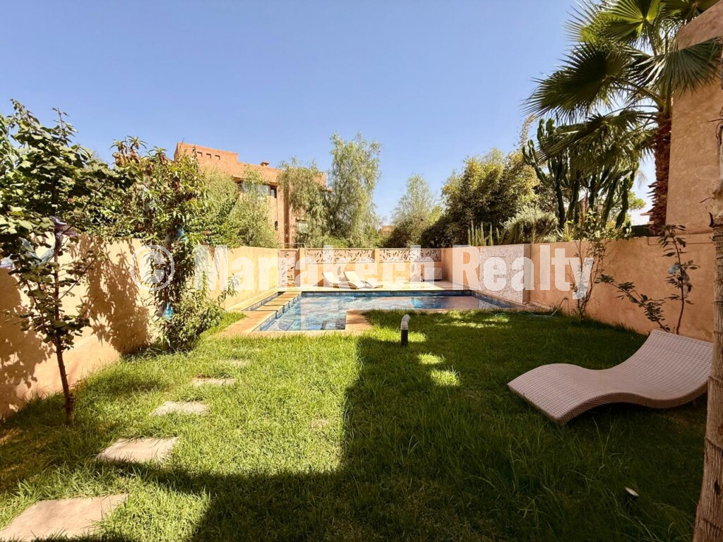 Villa moderne à Prestigia Marrakech en longue durée