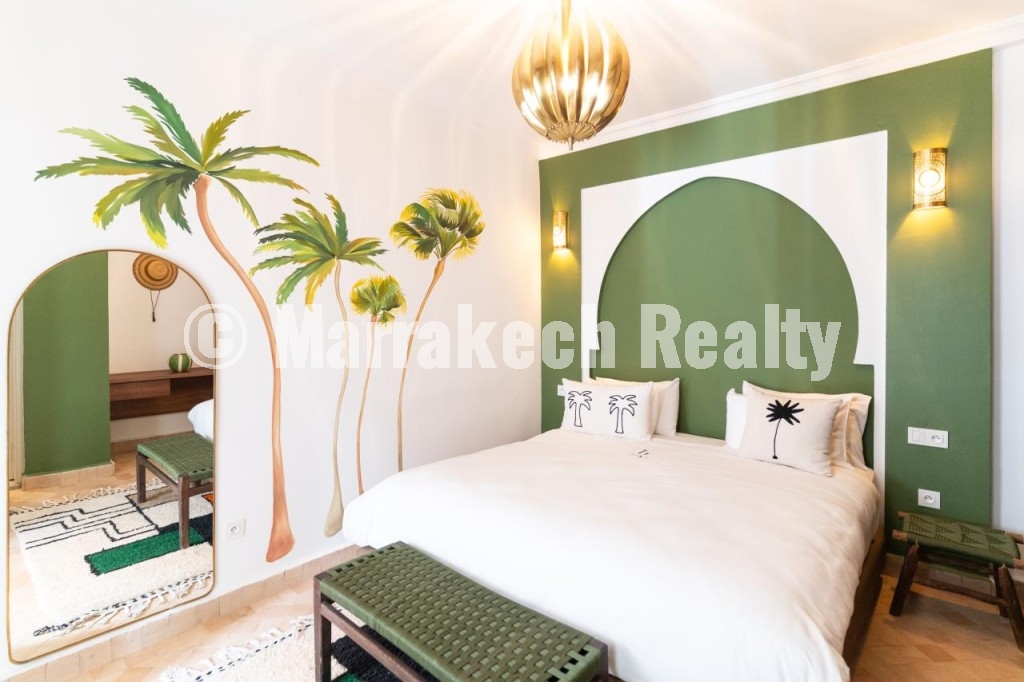 Exclusivité : Riad authentique de 7 chambres avec piscine chauffée et hammam