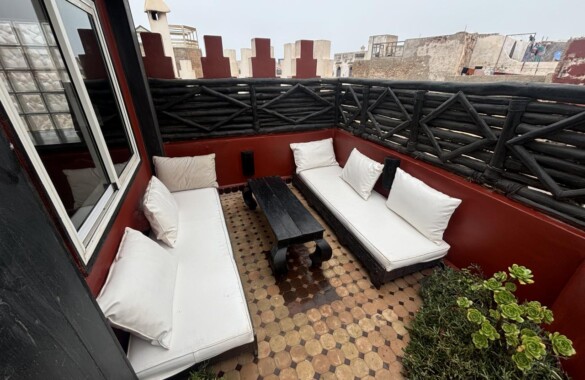 Riad titré en activité au centre historique d’Essaouira