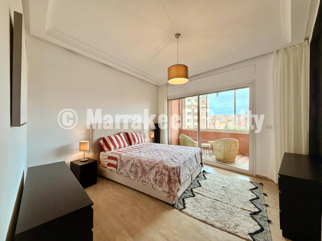 Superbe appartement 2 chambres lumineux au cœur de Guéliz