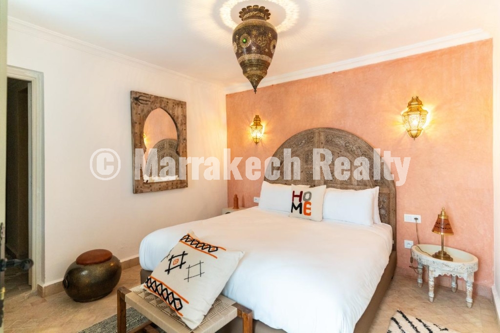 Exclusivité : Riad authentique de 7 chambres avec piscine chauffée et hammam