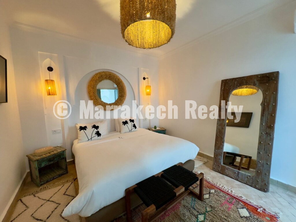 Exclusivité : Riad authentique de 7 chambres avec piscine chauffée et hammam
