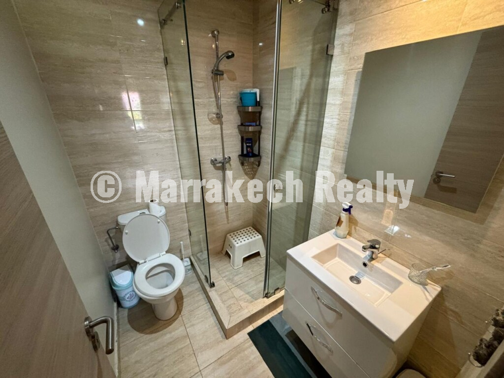 Appartement de standing avec vue sur golf et Atlas