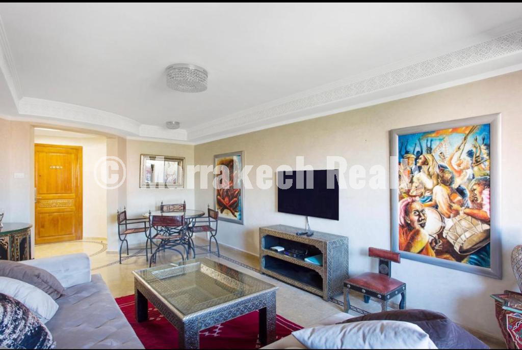 Furnished High-End Apartment Elegance & Comfort in Marrakech