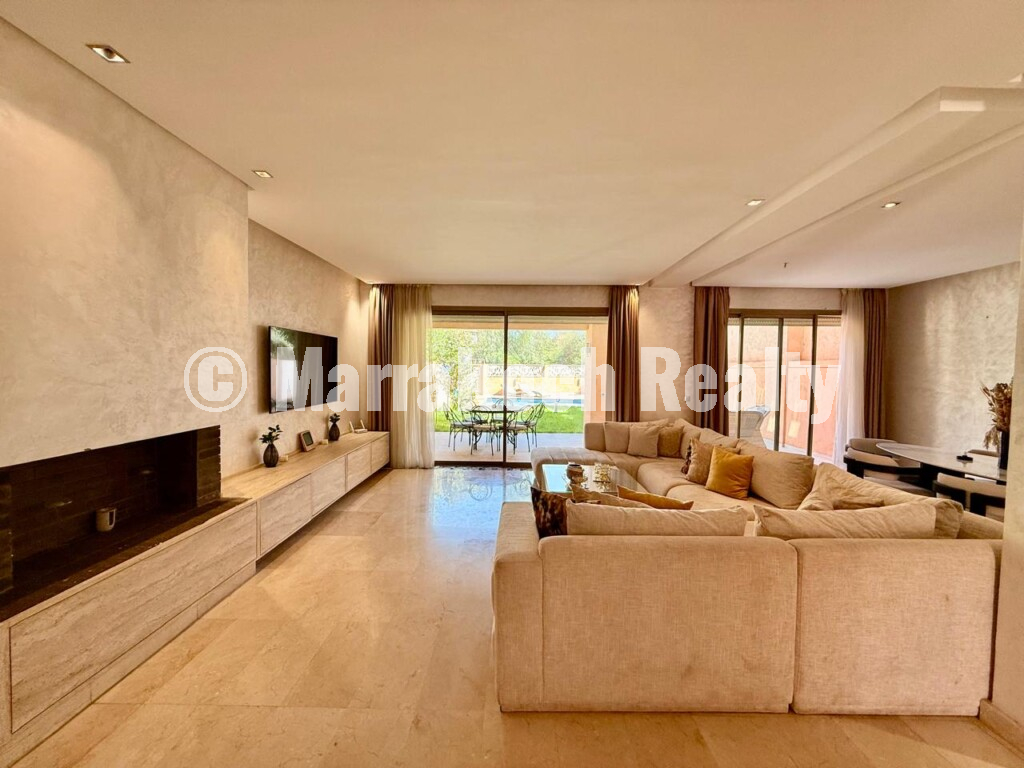 Villa moderne à Prestigia Marrakech en longue durée