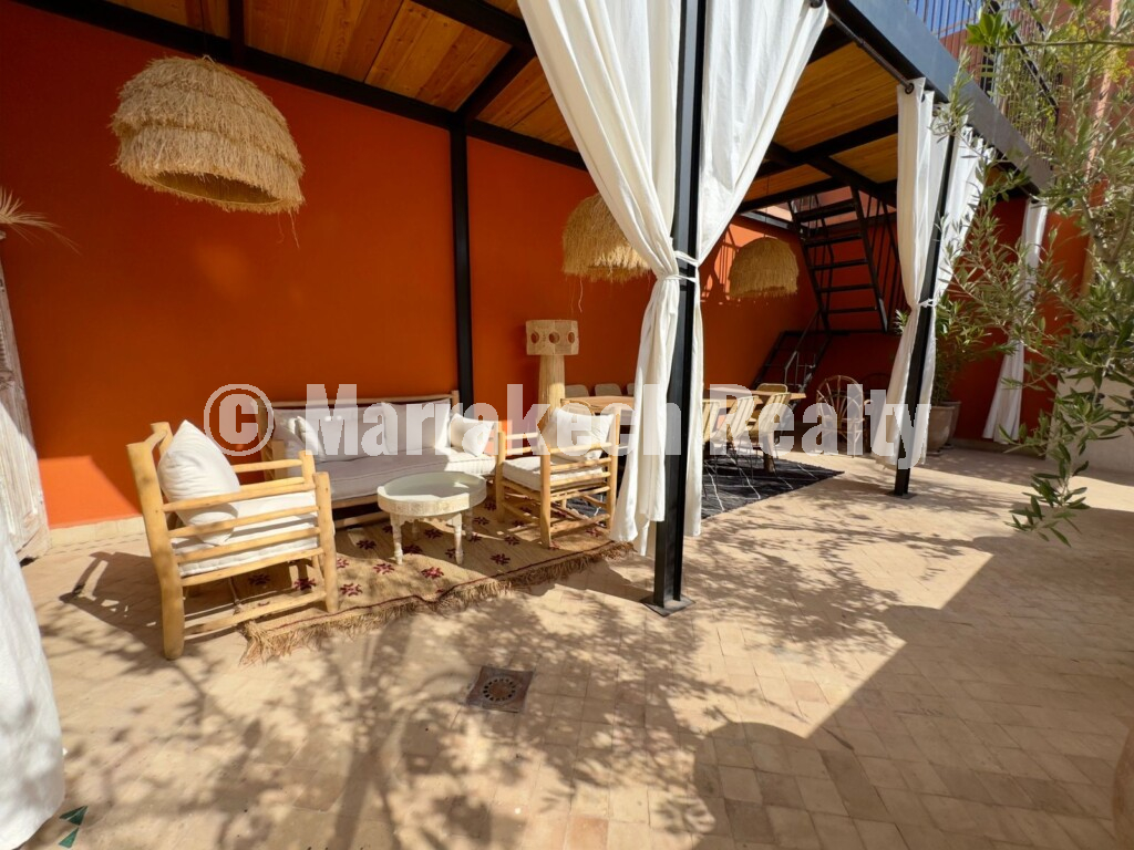 Exclusivité : Riad authentique de 7 chambres avec piscine chauffée et hammam