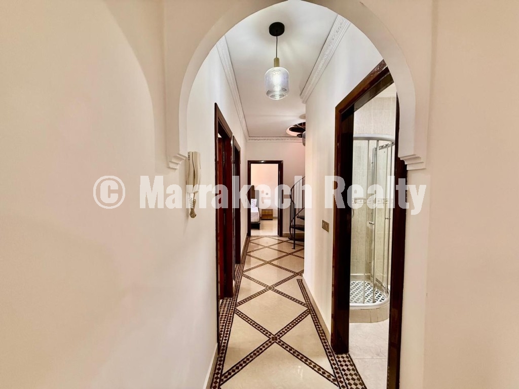 Apartment for Sale in Guéliz Centre, Top Floor with Private Rooftop