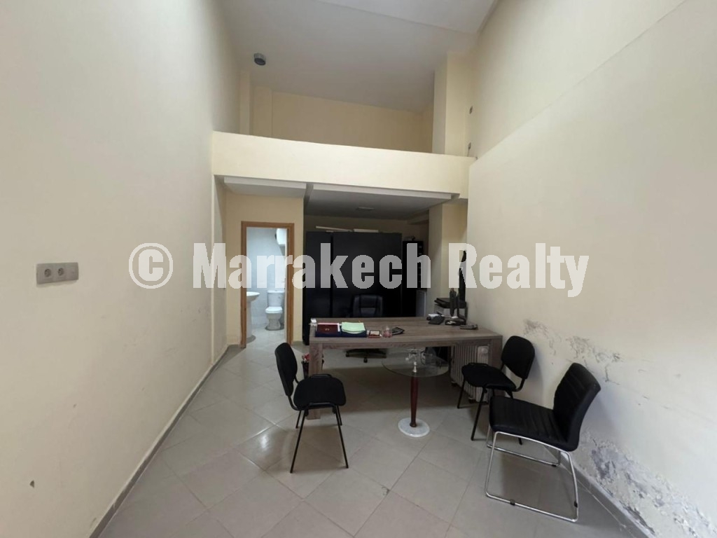 Commercial premises for rent in the heart of Guéliz