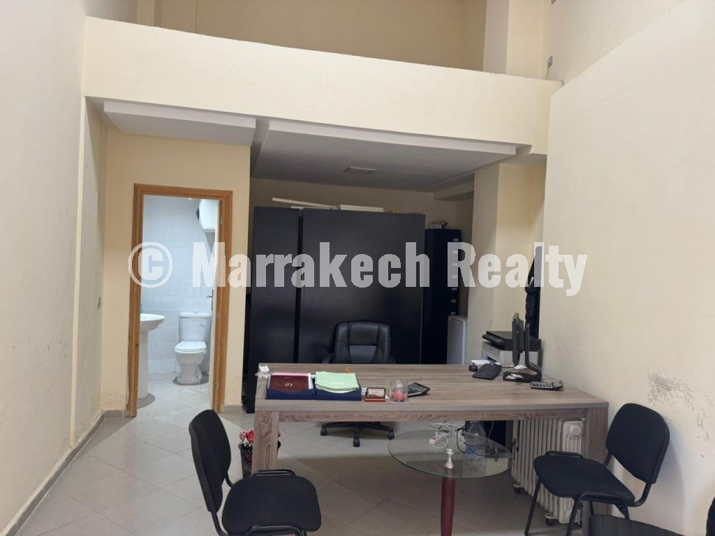 Commercial premises for rent in the heart of Guéliz