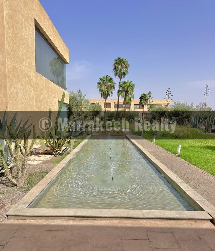 Duplex 2 chambres dans résidence sécurisée à Marrakech
