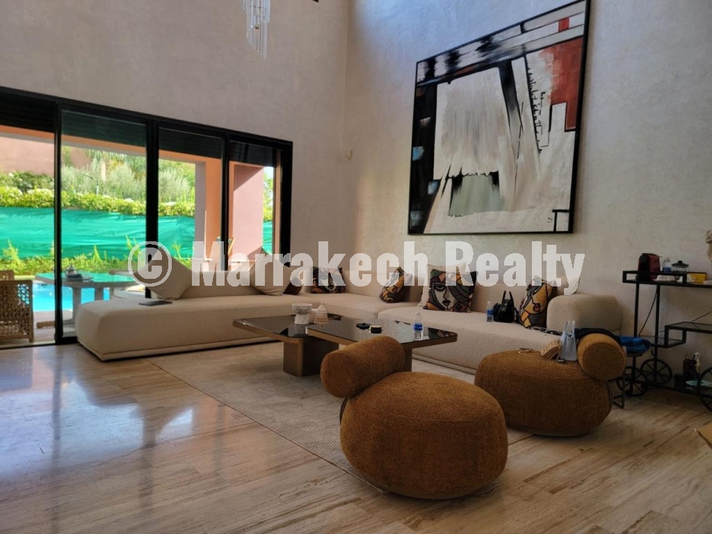 Villa de luxe en location route de Fès