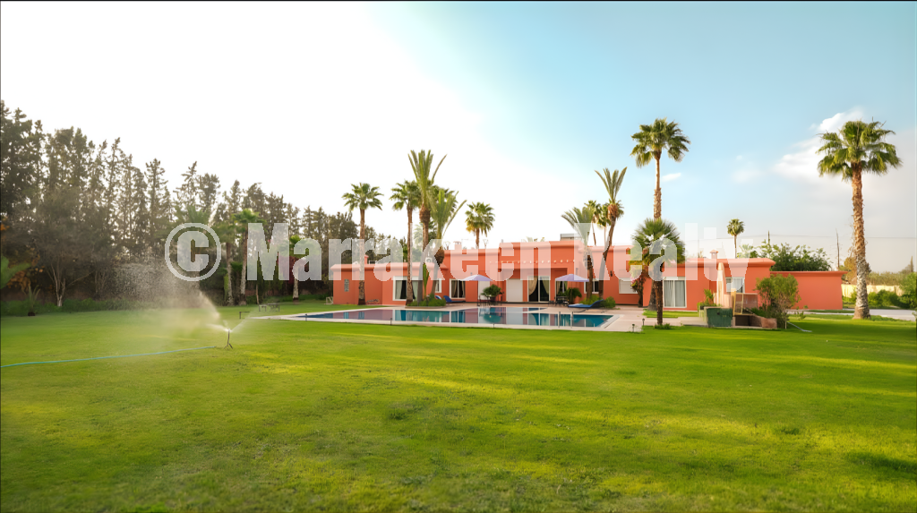 Magnificent Moroccan-Style Villa for Long-Term Rent – Fès Road