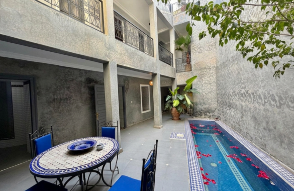 Charming Modern 4-Bedroom Riad for Sale – Marrakech Medina