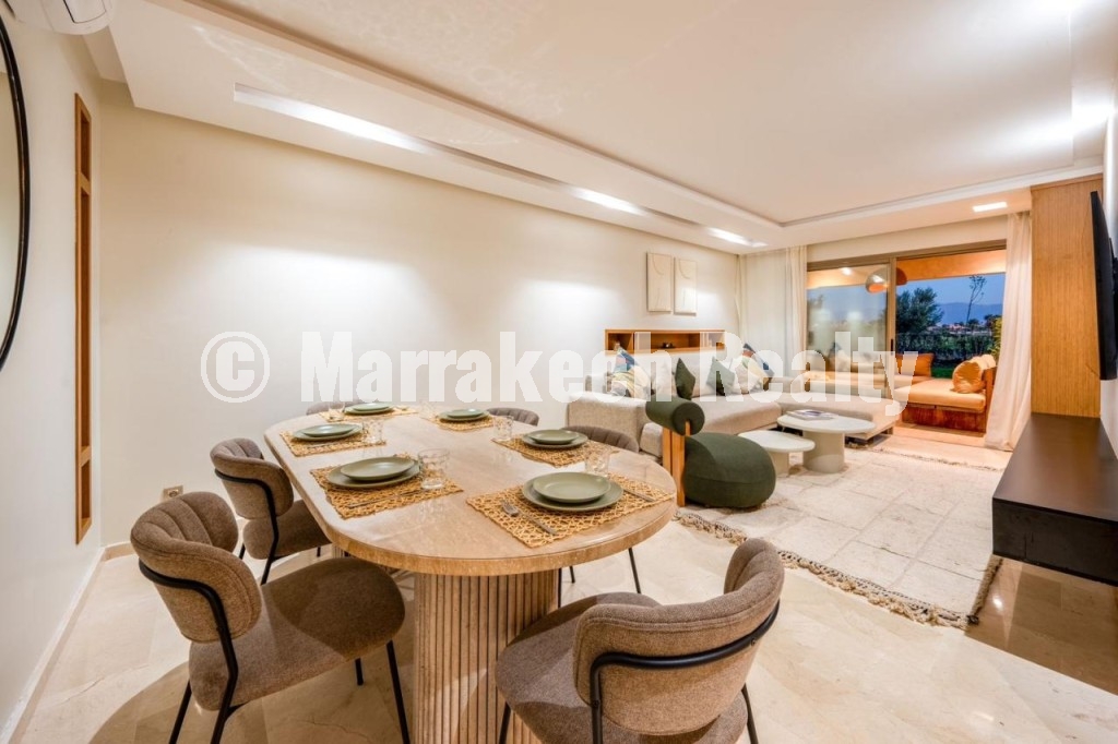 Magnifique Rez-de-Jardin à Prestigia – Idéal Famille, Résidence Fermée et Sécurisée