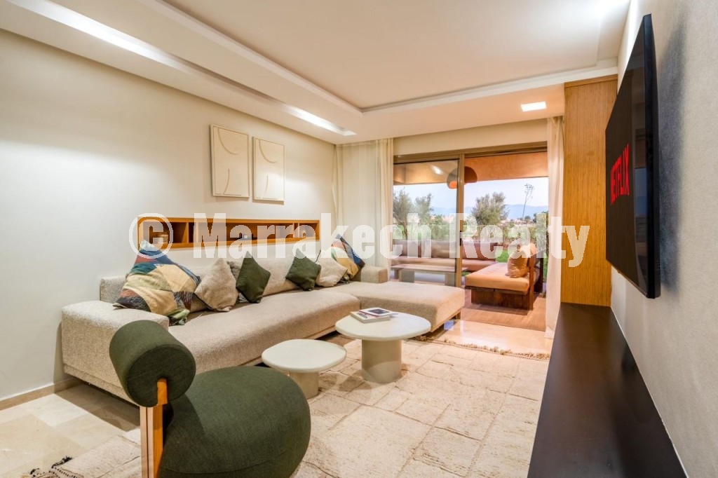 Magnifique Rez-de-Jardin à Prestigia – Idéal Famille, Résidence Fermée et Sécurisée