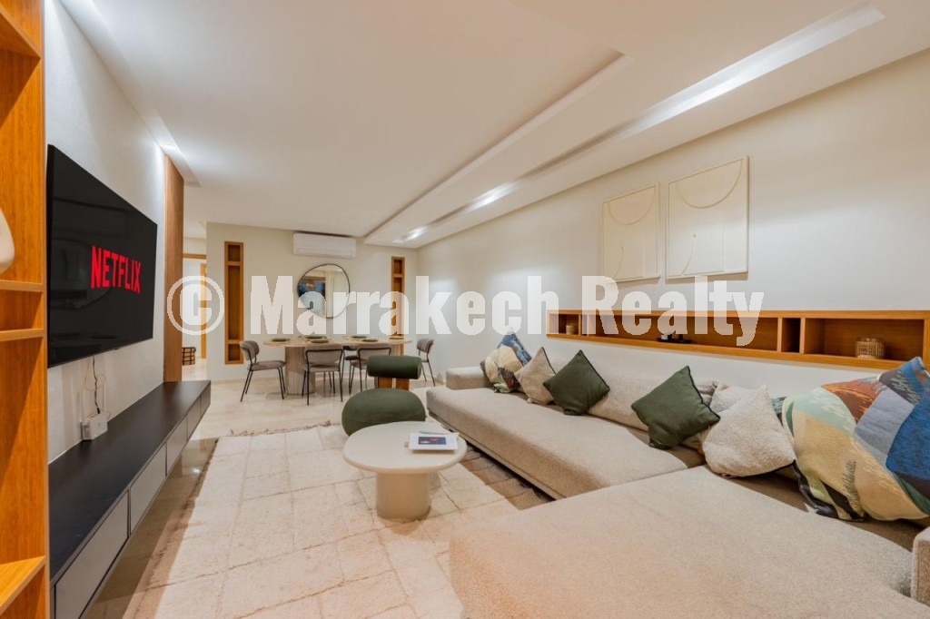 Magnifique Rez-de-Jardin à Prestigia – Idéal Famille, Résidence Fermée et Sécurisée