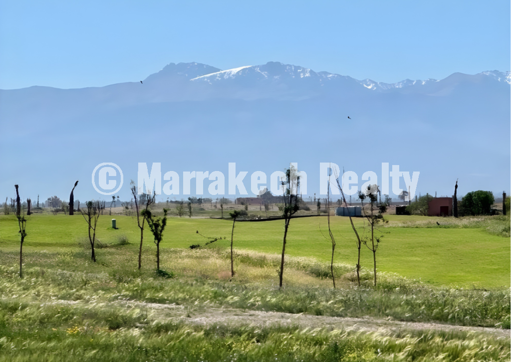 Plot of land for sale on the Tahanaout road
