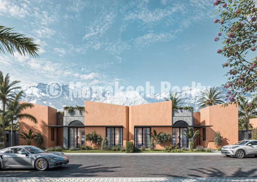New development of single-story villas for sale