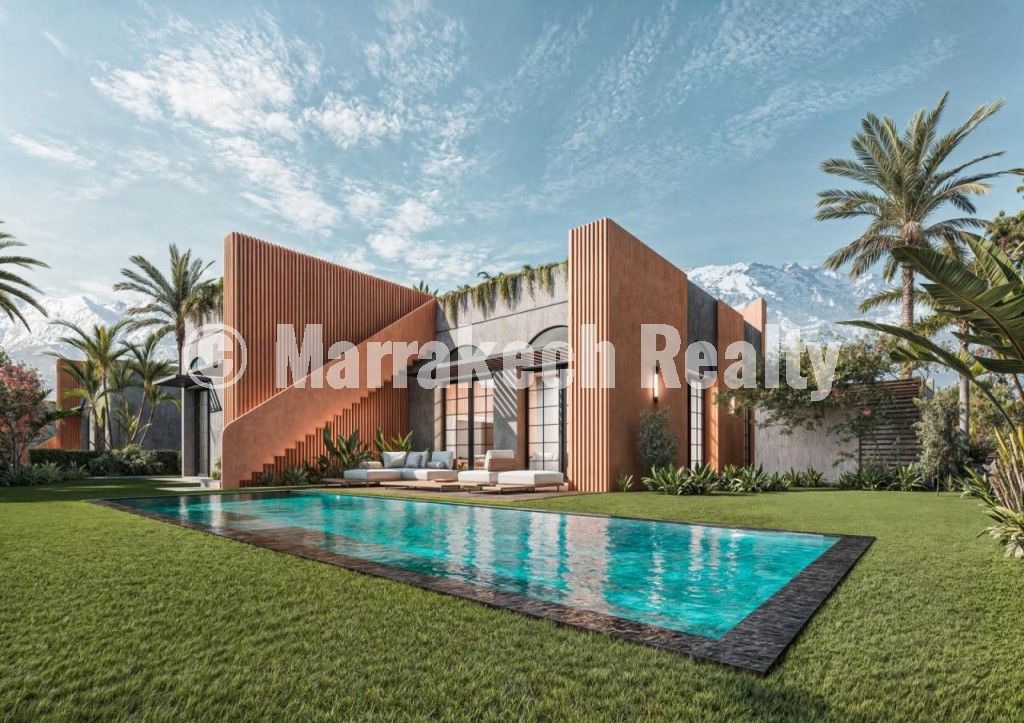New development of single-story villas for sale