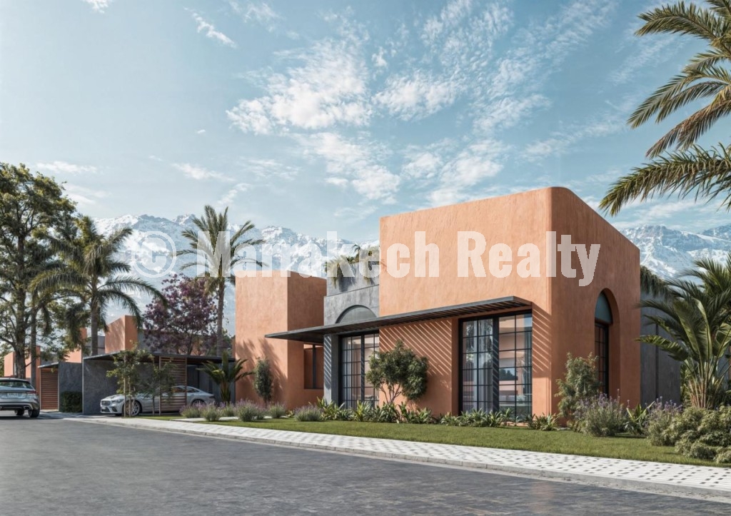 New development of single-story villas for sale