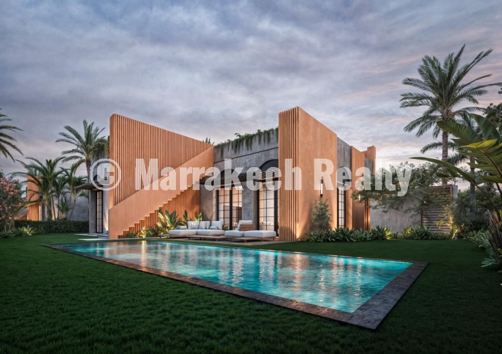 New development of single-story villas for sale