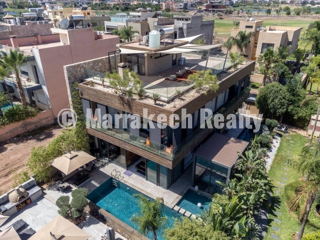 Villa Golfique de Luxe à Argan Golf Resort Marrakech