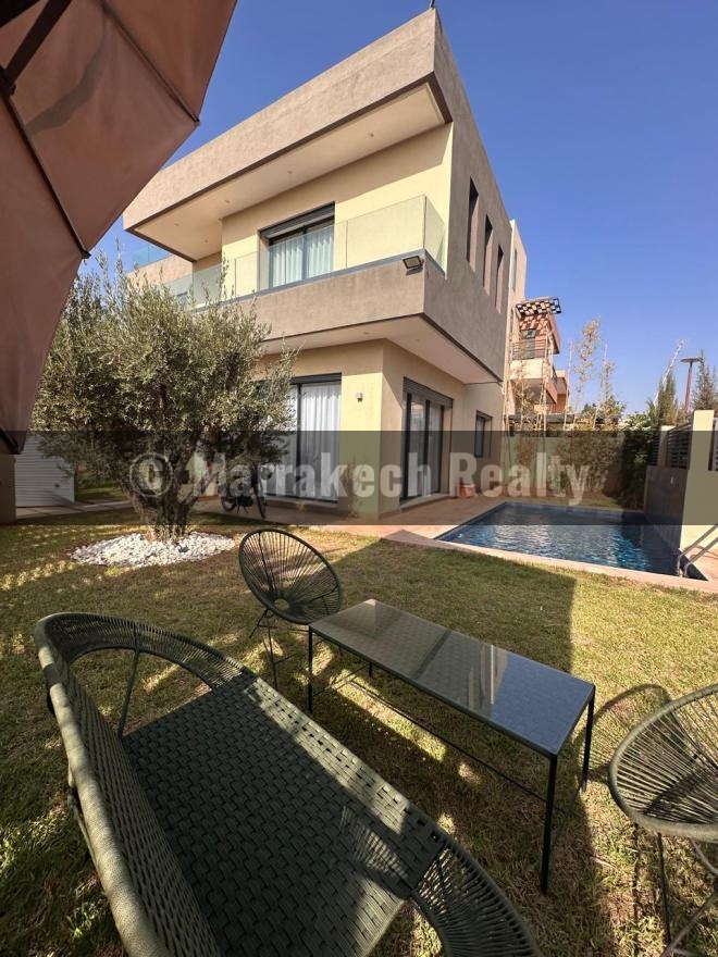 Villa De Standing 4 Chambres À Louer À Noria Golf