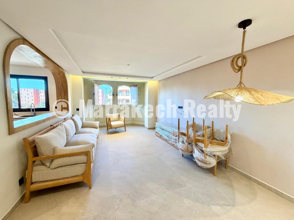 Modern 2-bedroom apartment for rent in Hivernage