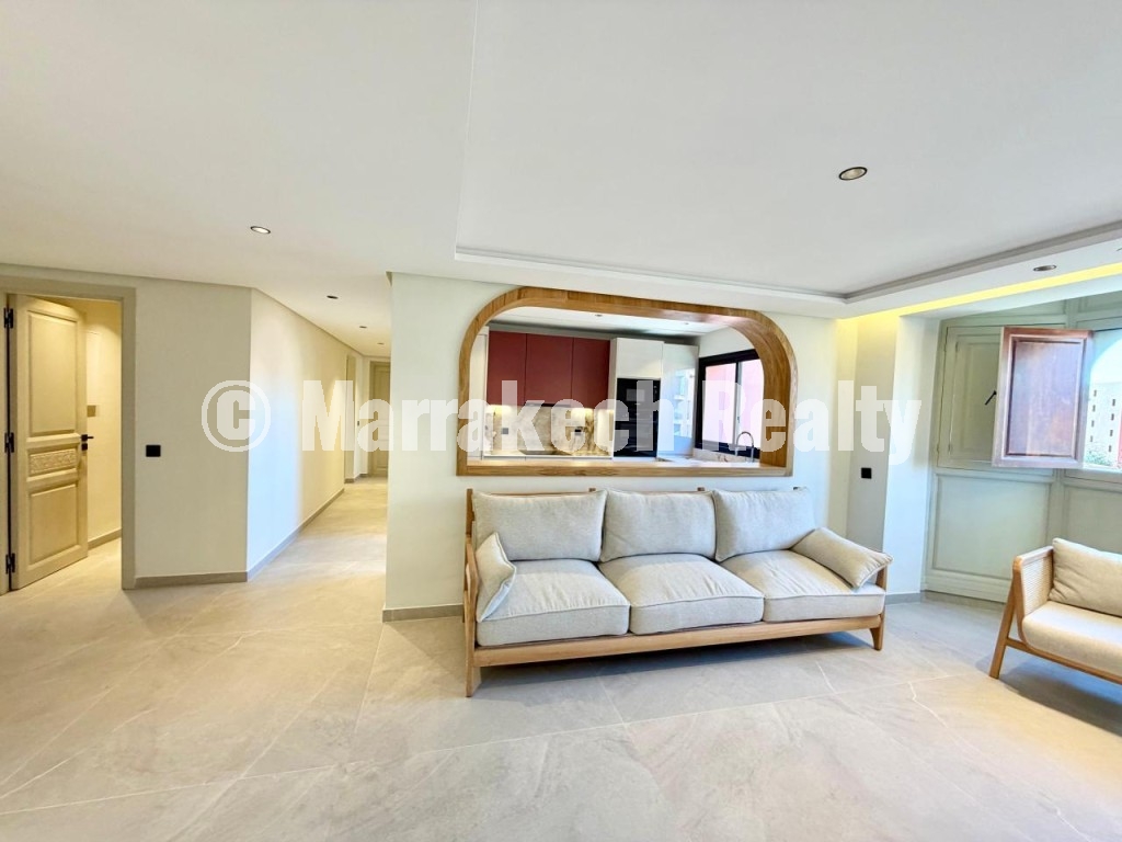 Modern 2-bedroom apartment for rent in Hivernage
