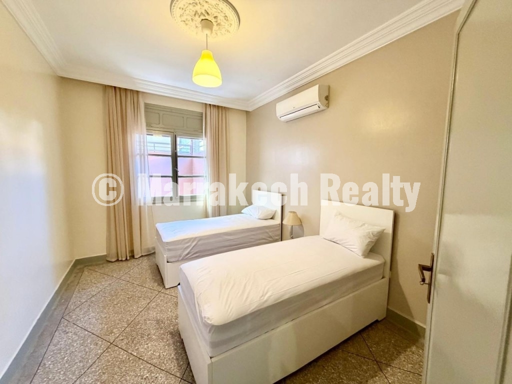 3-suite villa floor for rent in the heart of Gueliz