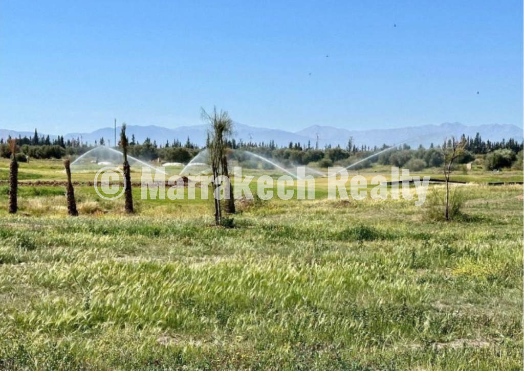 Plot of land for sale on the Tahanaout road