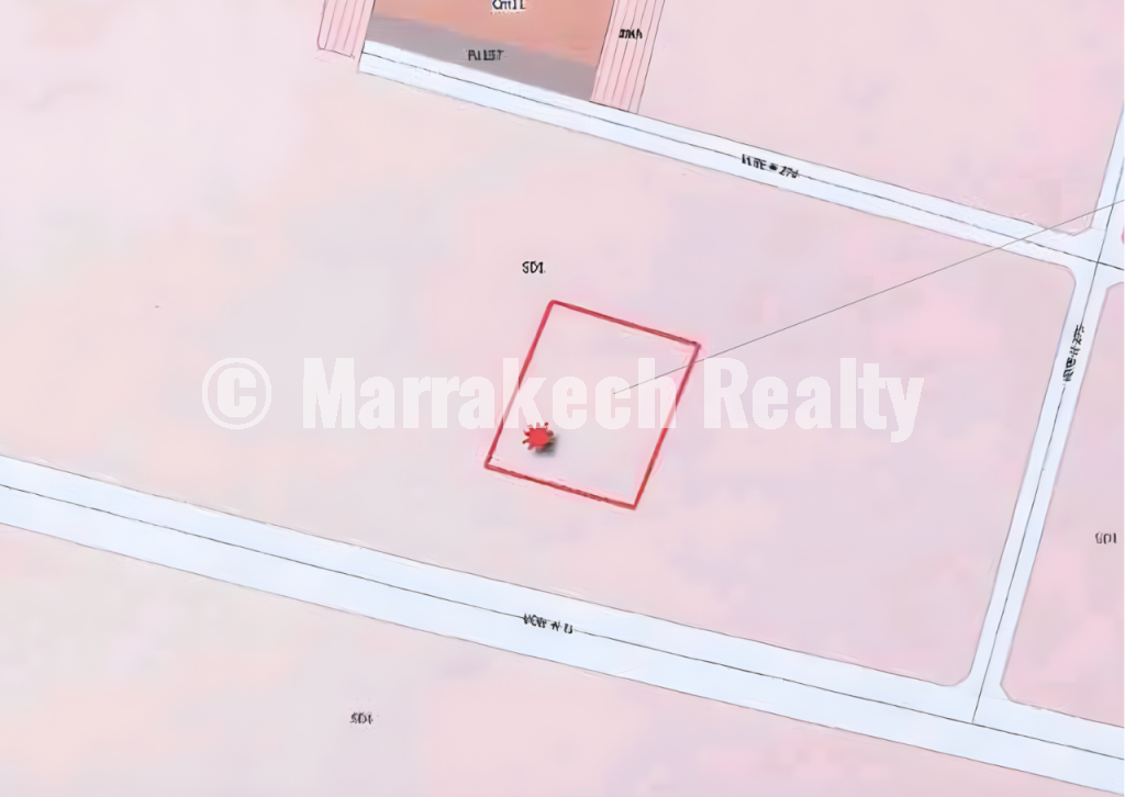 Exceptional plot of land for 4 luxury villas – Ourika Road