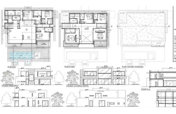 Exceptional plot of land for 4 luxury villas – Ourika Road