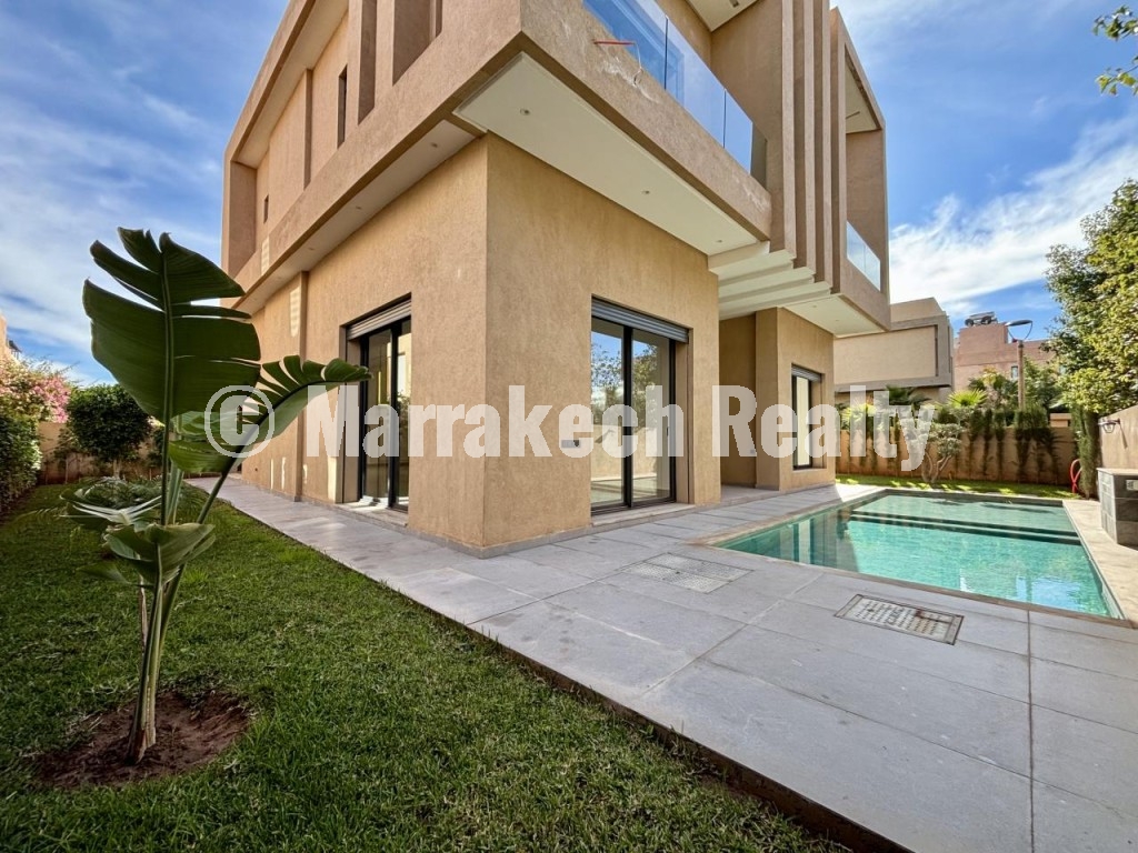 Villa neuve 4 suites à vendre sur Noria Golf