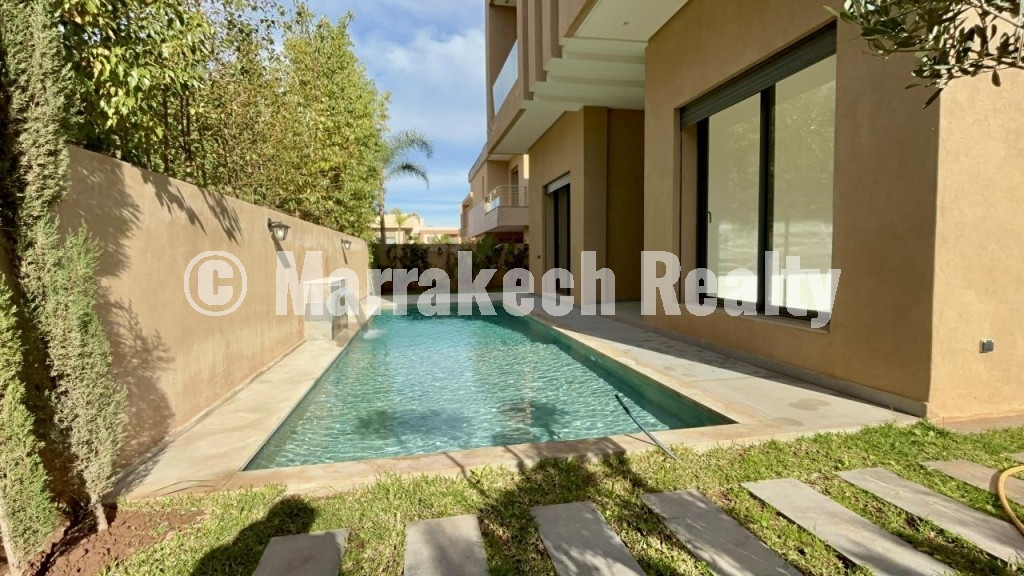 Villa neuve 4 suites à vendre sur Noria Golf