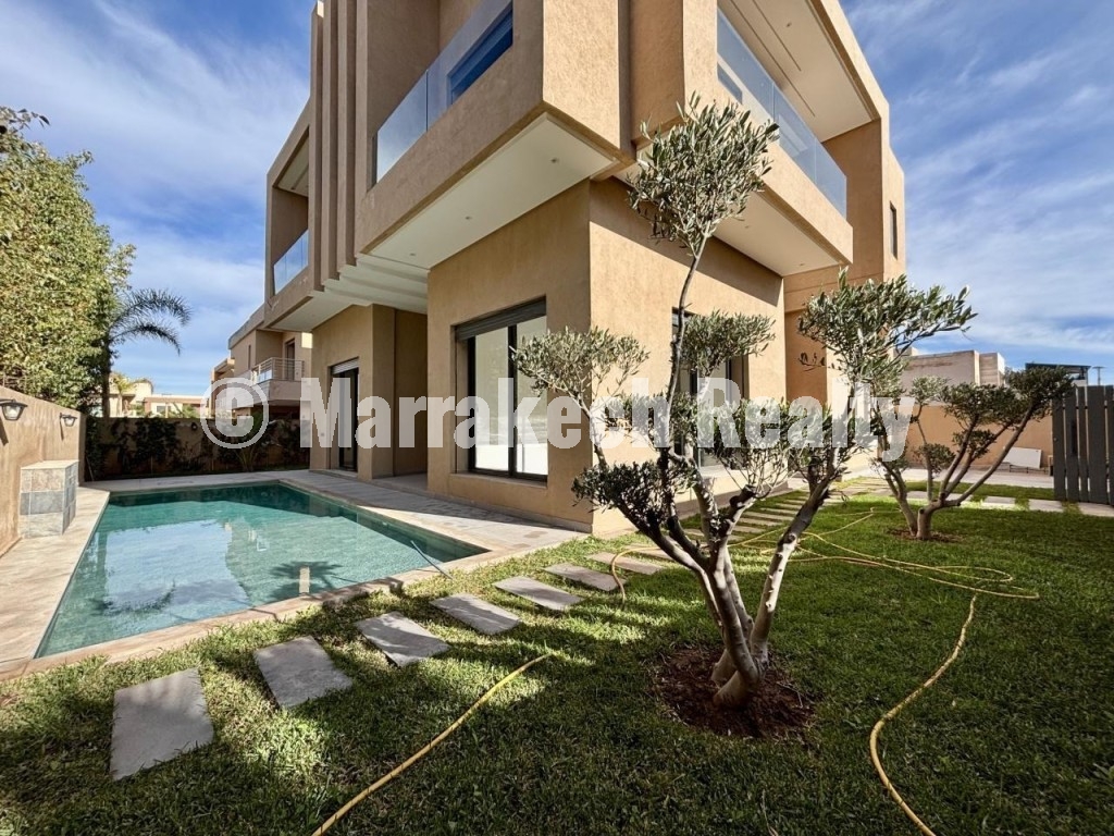 Villa neuve 4 suites à vendre sur Noria Golf